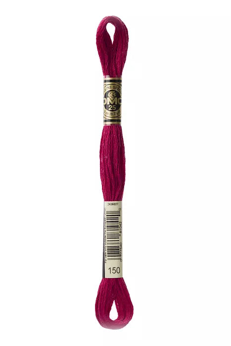 150 DMC Six Strand Cotton Embroidery Floss