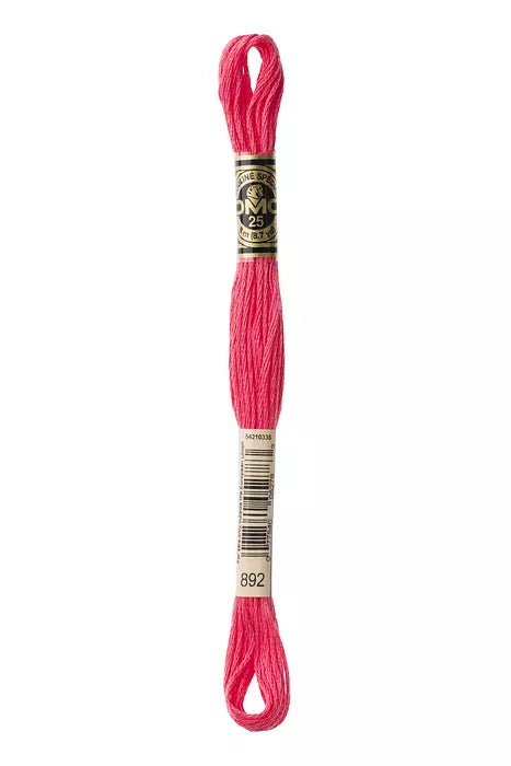 892 DMC Six Strand Cotton Embroidery Floss