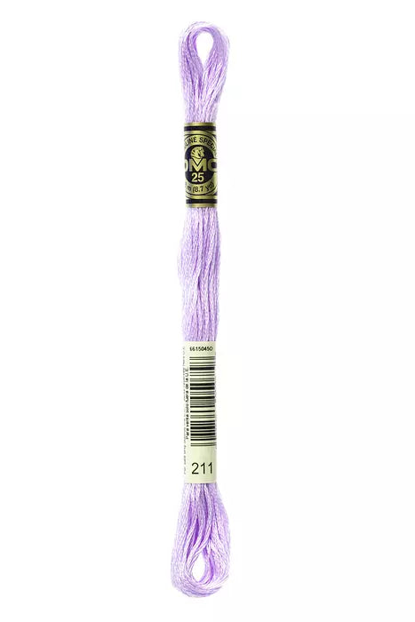 211 DMC Six Strand Cotton Embroidery Floss