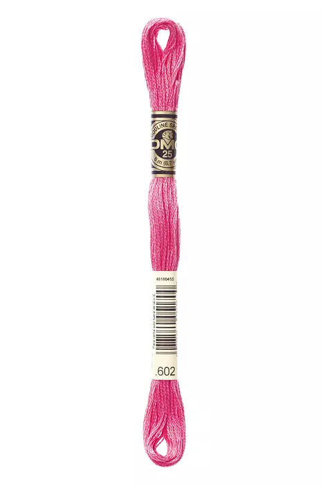 602 DMC Six Strand Cotton Embroidery Floss