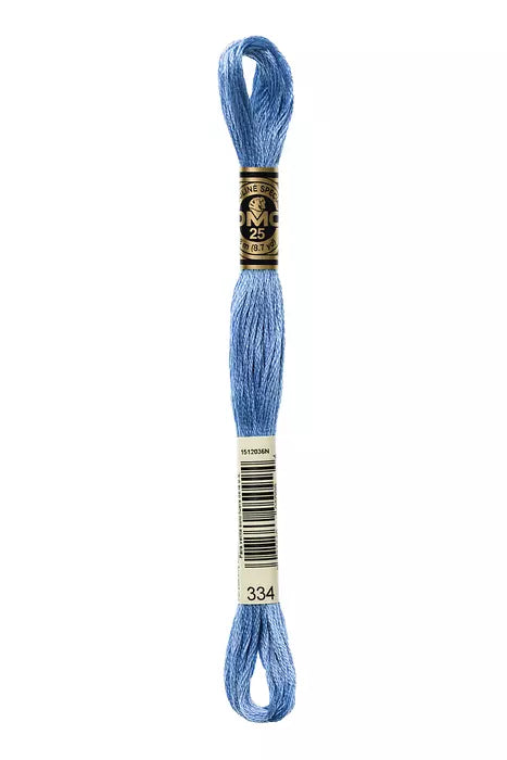 334 DMC Six Strand Cotton Embroidery Floss