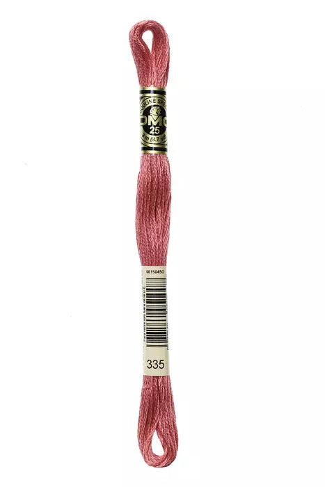 335 DMC Six Strand Cotton Embroidery Floss