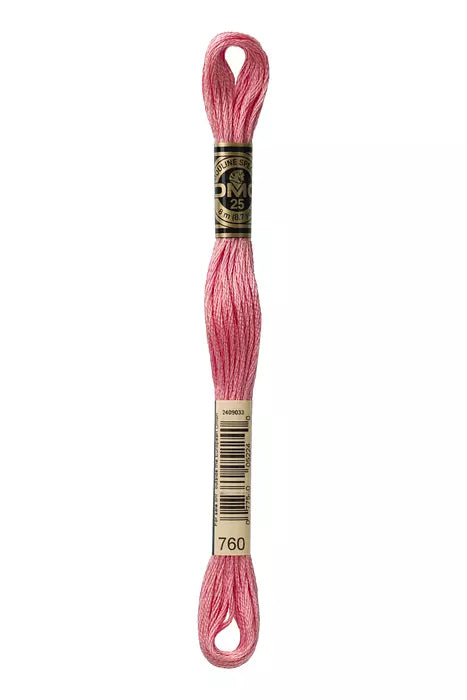 760 DMC Six Strand Cotton Embroidery Floss