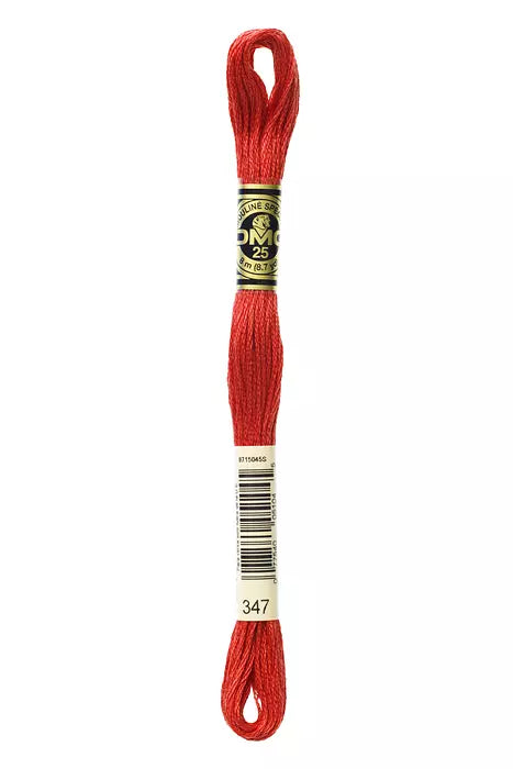 347 DMC Six Strand Cotton Embroidery Floss