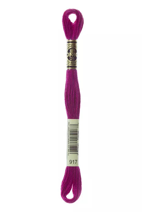 917 DMC Six Strand Cotton Embroidery Floss