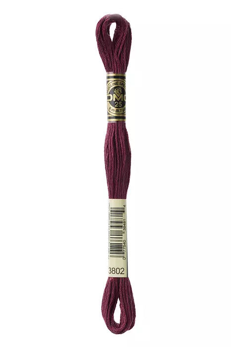 3802 DMC Six Strand Cotton Embroidery Floss