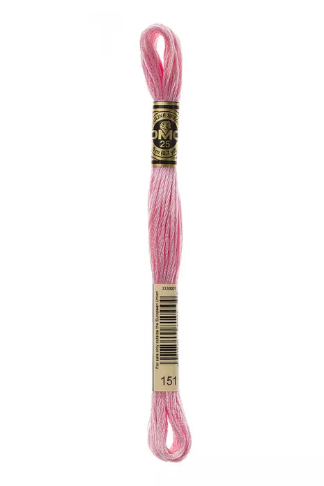 151 DMC Six Strand Cotton Embroidery Floss