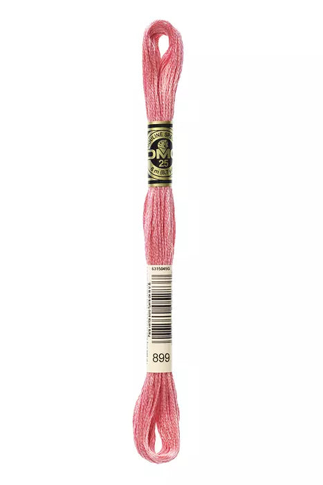 899 DMC Six Strand Cotton Embroidery Floss