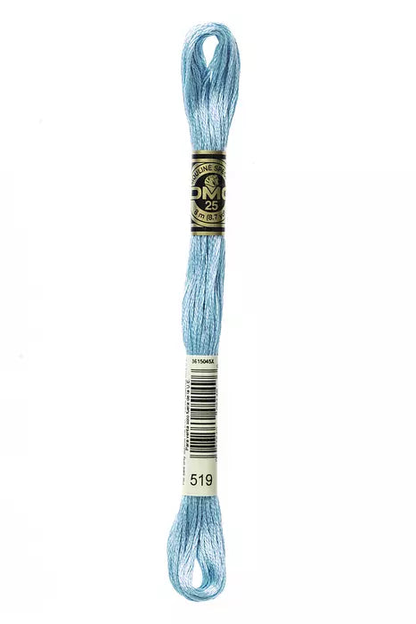 519 DMC Six Strand Cotton Embroidery Floss