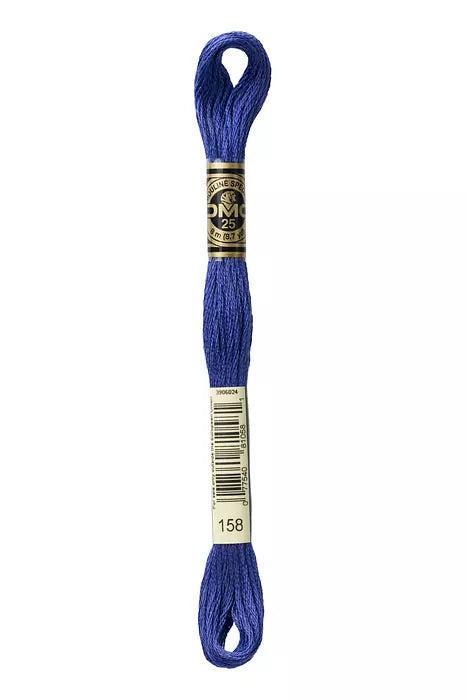 158 DMC Six Strand Cotton Embroidery Floss