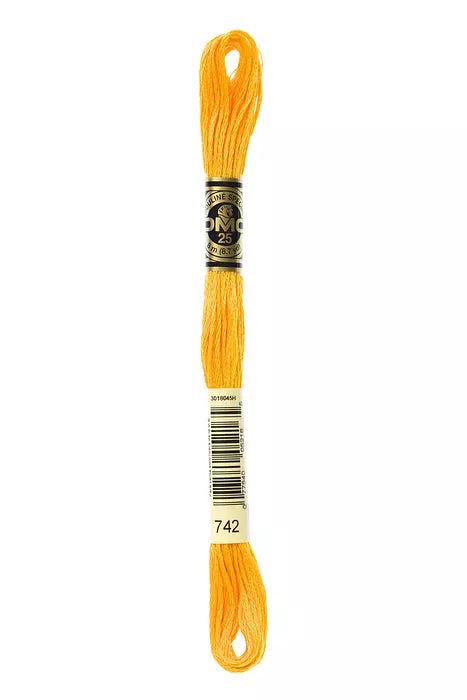 742 DMC Six Strand Cotton Embroidery Floss