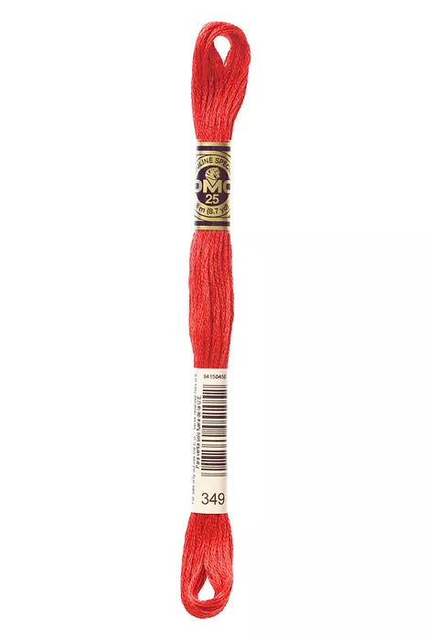 349 DMC Six Strand Cotton Embroidery Floss