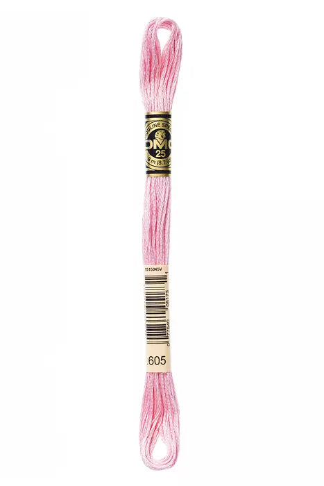 605 DMC Six Strand Cotton Embroidery Floss