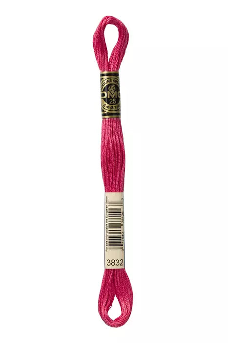 3832 DMC Six Strand Cotton Embroidery Floss