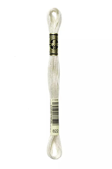 822 DMC Six Strand Cotton Embroidery Floss