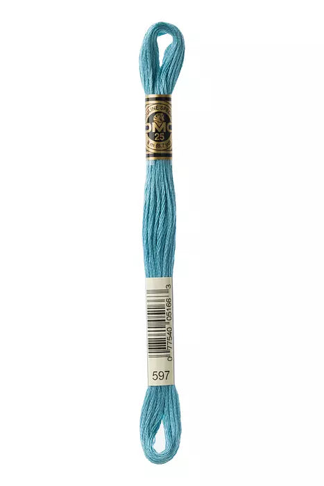 597 DMC Six Strand Cotton Embroidery Floss