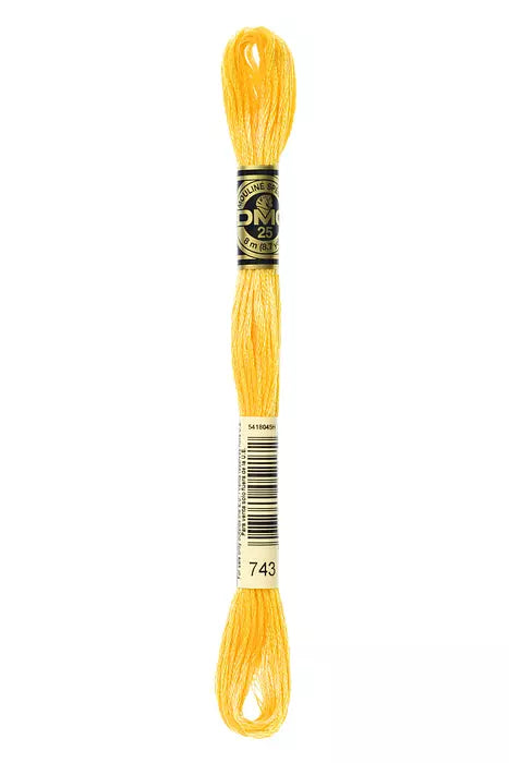 743 DMC Six Strand Cotton Embroidery Floss