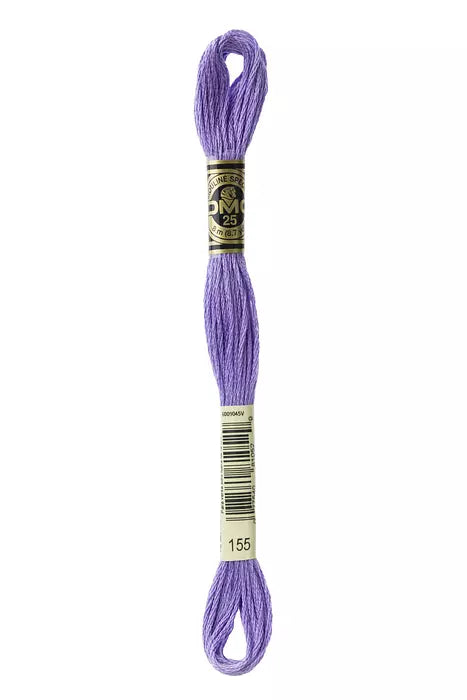 155 DMC Six Strand Cotton Embroidery Floss