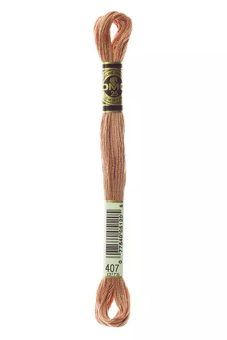 407 DMC Six Strand Cotton Embroidery Floss