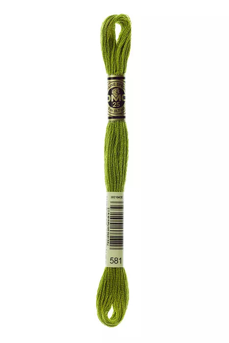 581 DMC Six Strand Cotton Embroidery Floss