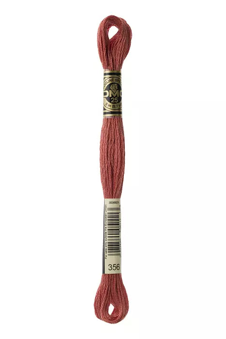 356 DMC Six Strand Cotton Embroidery Floss