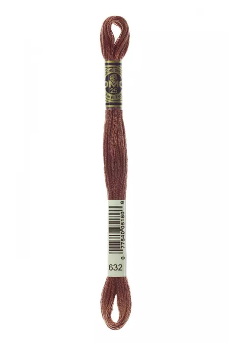 632 DMC Six Strand Cotton Embroidery Floss