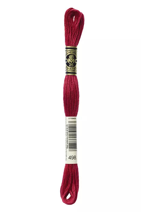 498 DMC Six Strand Cotton Embroidery Floss