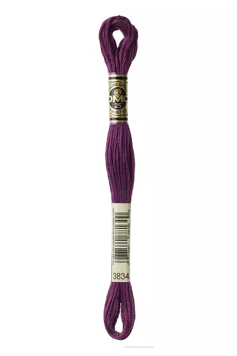 3834 DMC Six Strand Cotton Embroidery Floss