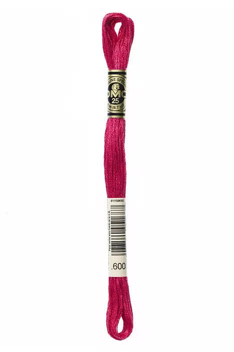 600 DMC Six Strand Cotton Embroidery Floss