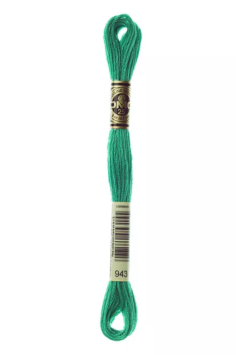 943 DMC Six Strand Cotton Embroidery Floss