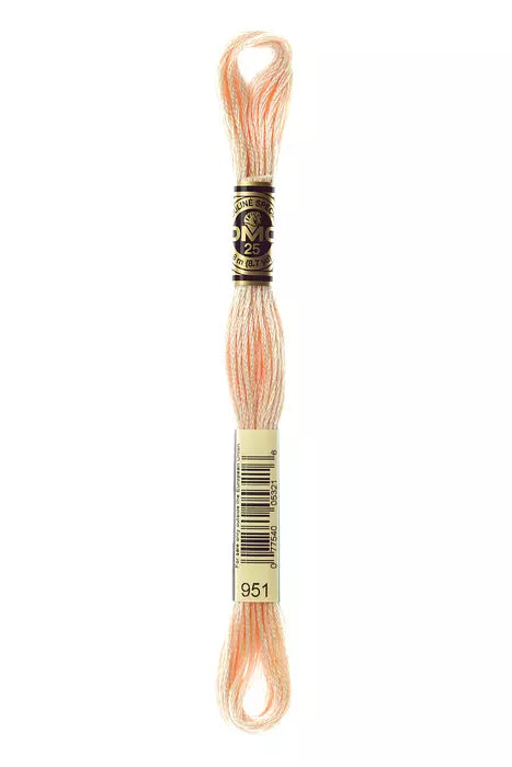 951 DMC Six Strand Cotton Embroidery Floss