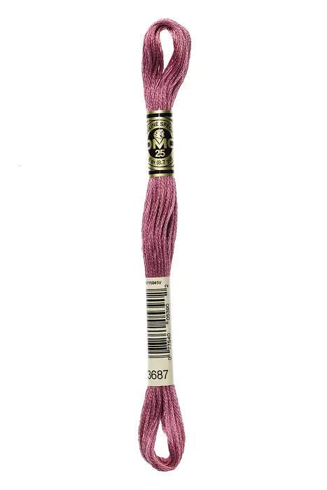 3687 DMC Six Strand Cotton Embroidery Floss