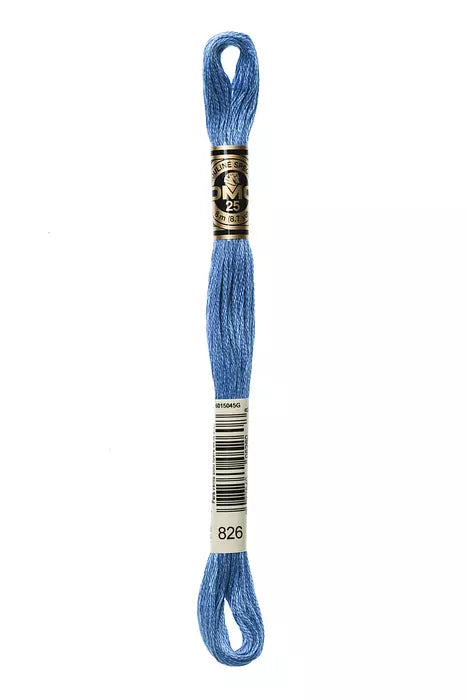 826 DMC Six Strand Cotton Embroidery Floss