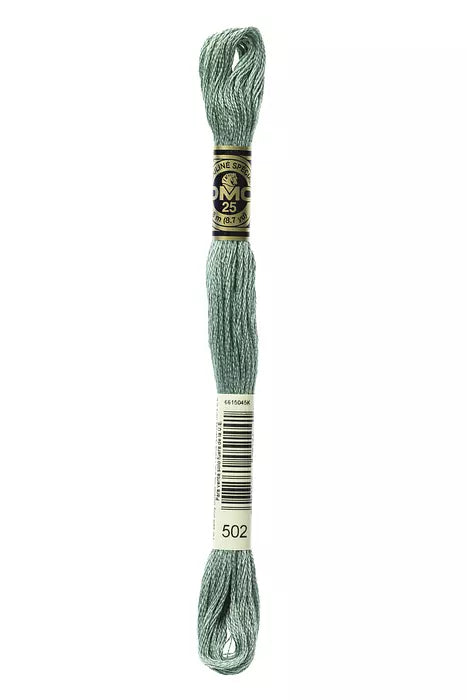 502 DMC Six Strand Cotton Embroidery Floss