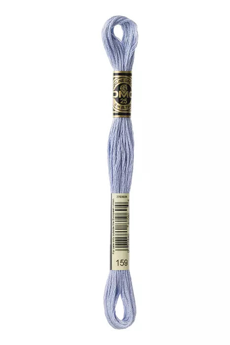 159 DMC Six Strand Cotton Embroidery Floss