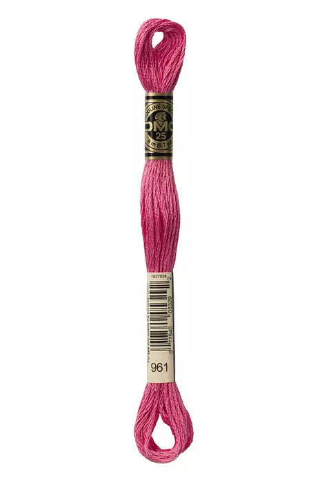 961 DMC Six Strand Cotton Embroidery Floss