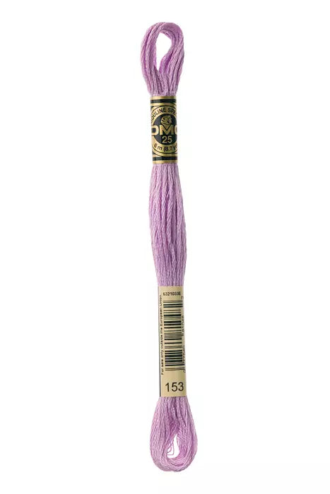 153 DMC Six Strand Cotton Embroidery Floss